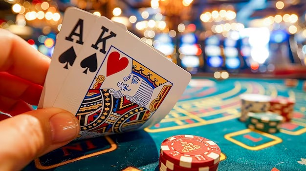 Live casino multi-camera studio view during gameplay